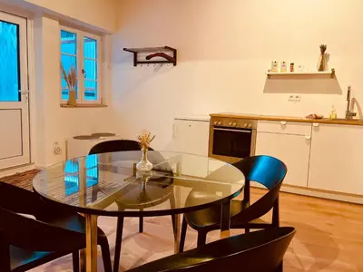 Küche/Küchenzeile in der Unterkunft Odw Homes - Functional Apartment with Terrace