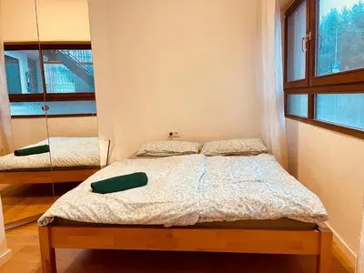 Ein Bett oder Betten in einem Zimmer der Unterkunft Odw Homes - Functional Apartment with Terrace