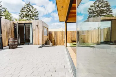 Grundriss der Unterkunft Moderne Tiny Houses am Weingut