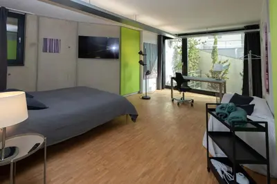 Ein Bett oder Betten in einem Zimmer der Unterkunft Apartment 