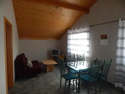 TV/Unterhaltungsangebot in der Unterkunft Apartment im Weingut