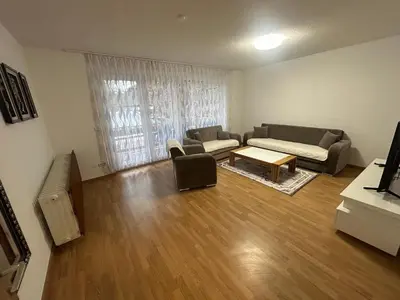 Ein Sitzbereich in der Unterkunft Wohnung im Herzen der Altstadt