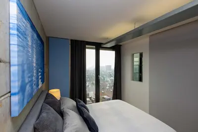 Ein Bett oder Betten in einem Zimmer der Unterkunft Apartment 