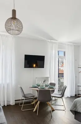 TV/Unterhaltungsangebot in der Unterkunft Zentral gelegenes 2BR Cityapartment in Neustadt an der Weinstraße