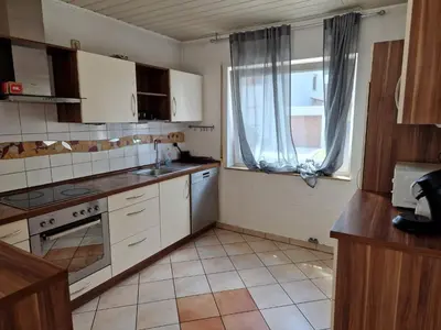 Küche/Küchenzeile in der Unterkunft WAT Wohnung GR