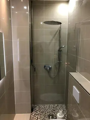 Ein Badezimmer in der Unterkunft Monteurhaus 5 Zimmer