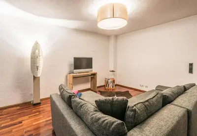 TV/Unterhaltungsangebot in der Unterkunft Modern apartment, that's how you live