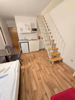 Küche/Küchenzeile in der Unterkunft Apartments EFDE Boardinghouse Heilbronn