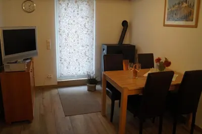 TV/Unterhaltungsangebot in der Unterkunft Ferienhaus Lisbeth