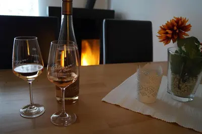 Getränke in der Unterkunft Ferienhaus Lisbeth