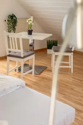 Grundriss der Unterkunft Pension Nickel Ferienwohnung DG Am Holzlachgraben
