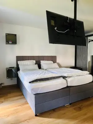 Ein Bett oder Betten in einem Zimmer der Unterkunft Apartment Lena