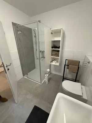 Ein Badezimmer in der Unterkunft scnd HOME