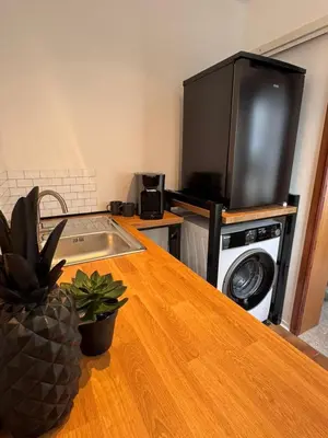 Küche/Küchenzeile in der Unterkunft La Inside Apartment
