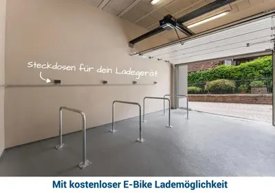 Grundriss der Unterkunft 1-3 Personen - Fahrradgarage - Zentrum - Küche - WLAN - Klima