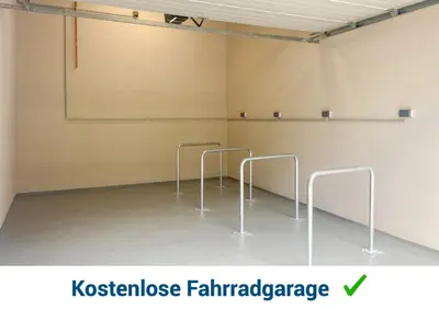 Grundriss der Unterkunft 1-2 Personen - Parkplatz - Fahrradgarage - Zentrum - Küche - Balkon - WLAN - Klima