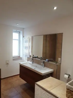 Ein Badezimmer in der Unterkunft # PREMIUM # Monteur-Paradies Baden