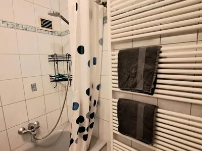 Ein Badezimmer in der Unterkunft Ferienwohnung Grundel
