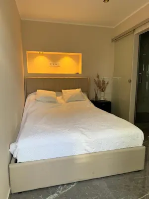 Ein Bett oder Betten in einem Zimmer der Unterkunft Zimmer mit Bad, 15 Min Frankfurt Airport, Free Parking