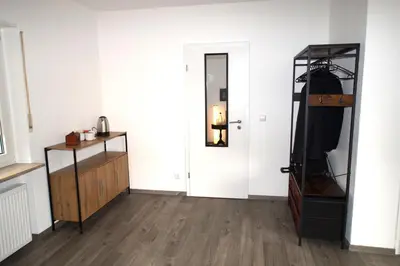 Ein Bett oder Betten in einem Zimmer der Unterkunft Ruhepol