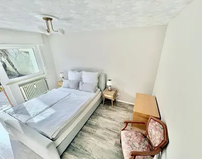 Ein Bett oder Betten in einem Zimmer der Unterkunft RelaxStay - SkyView - Smart-TV - WiFi