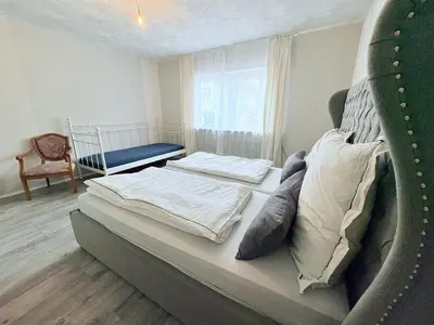 Ein Bett oder Betten in einem Zimmer der Unterkunft RelaxStay - SkyView - Smart-TV - WiFi