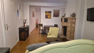 TV/Unterhaltungsangebot in der Unterkunft Weisenau-Schlafbereich - Einzel-oder Doppelbett