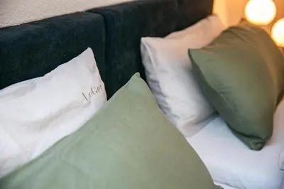 Ein Bett oder Betten in einem Zimmer der Unterkunft Citynest - Modern & gemütlich