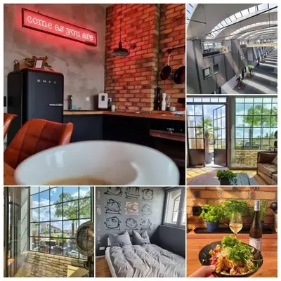 Wohnen im Industriedenkmal mit Dachterrasse