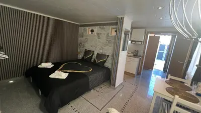 Ein Bett oder Betten in einem Zimmer der Unterkunft Zum Sterngässchen