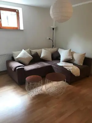 Ein Sitzbereich in der Unterkunft Ruhezone