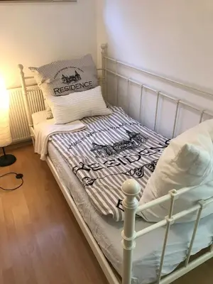 Ein Bett oder Betten in einem Zimmer der Unterkunft Ruhezone