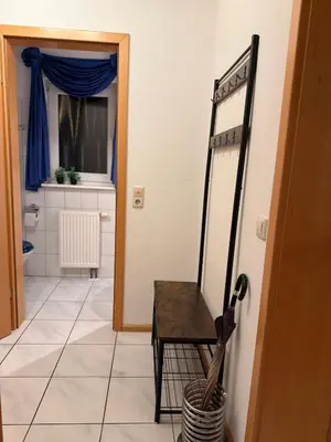 Grundriss der Unterkunft Ferienwohnung mit Terrasse