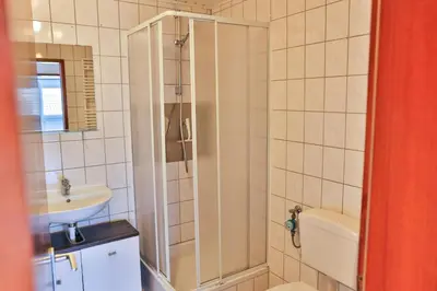 Ein Badezimmer in der Unterkunft Ferienwohnung Höger Monteurwohnung