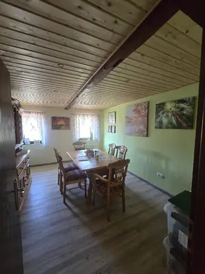 Ein Sitzbereich in der Unterkunft Ferienwohnung Ilkas Inn