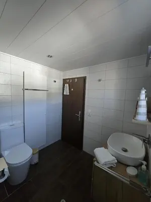 Ein Badezimmer in der Unterkunft Ferienwohnung Ilkas Inn
