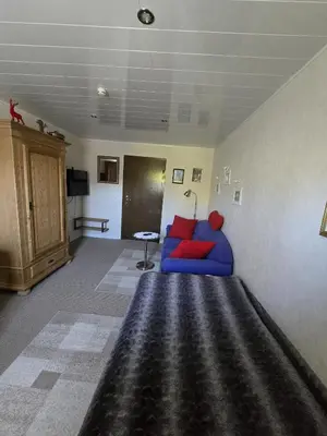 Ein Bett oder Betten in einem Zimmer der Unterkunft Ferienwohnung Ilkas Inn