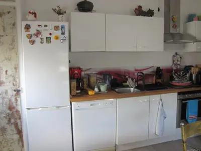 Küche/Küchenzeile in der Unterkunft Haus Edingen