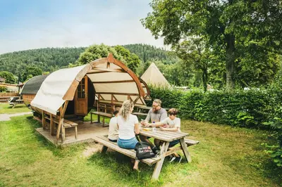 Grundriss der Unterkunft Camping Bad Liebenzell