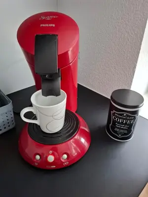 Kaffee-/Teezubehör in der Unterkunft 3 Zimmer Apartment am Wildpark