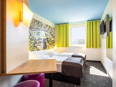 TV/Unterhaltungsangebot in der Unterkunft B&B Hotel Karlsruhe