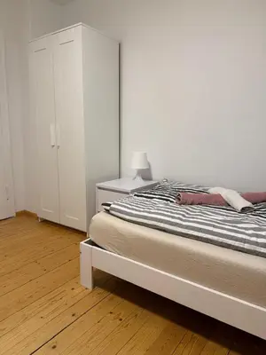 Ein Bett oder Betten in einem Zimmer der Unterkunft Monteur- und Ferienwohnung Landau - Südliche Weinstraße