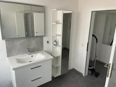 Ein Badezimmer in der Unterkunft Haus Gaui