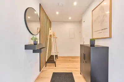 Grundriss der Unterkunft Schöne Wohnung Ludwigshafen Balkon WLAN Zentrale Lage