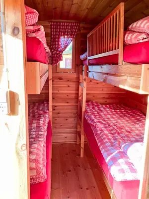 Ein Bett oder Betten in einem Zimmer der Unterkunft Camping Resort Rülzheim
