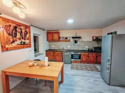Küche/Küchenzeile in der Unterkunft Stylvolles & schönes Apartment