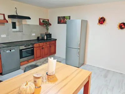 Küche/Küchenzeile in der Unterkunft Stylvolles & schönes Apartment