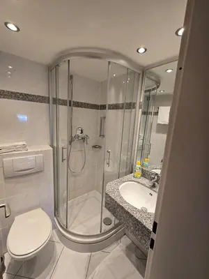Ein Badezimmer in der Unterkunft Hotel Alt Nürnberg