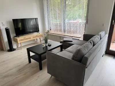 TV/Unterhaltungsangebot in der Unterkunft Eigentumswohnung in Sandhausen Heidelberg