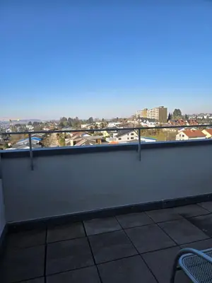 Ein Balkon oder eine Terrasse in der Unterkunft Apartment Katharina